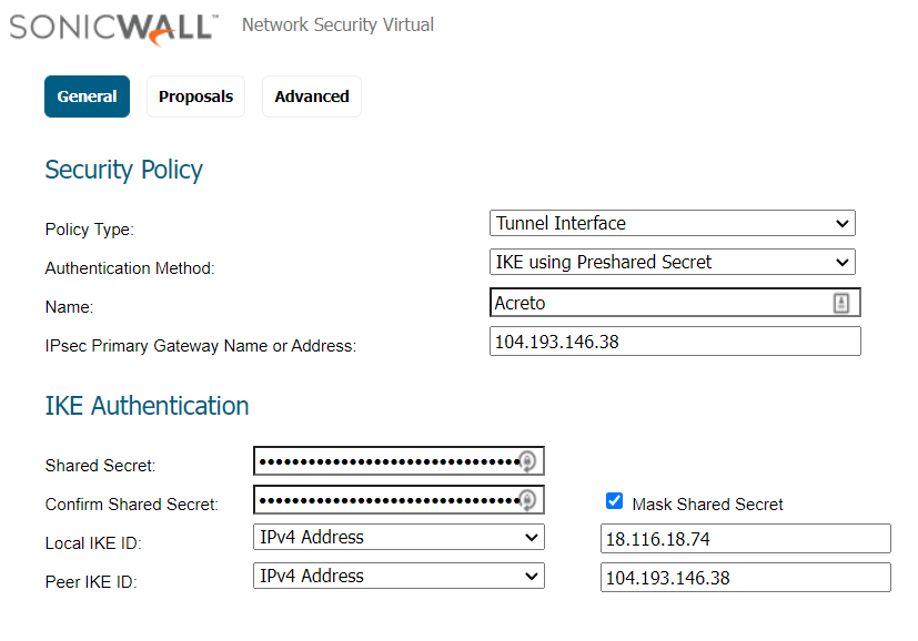 Sonicwall6.5 - ipsec - configuration